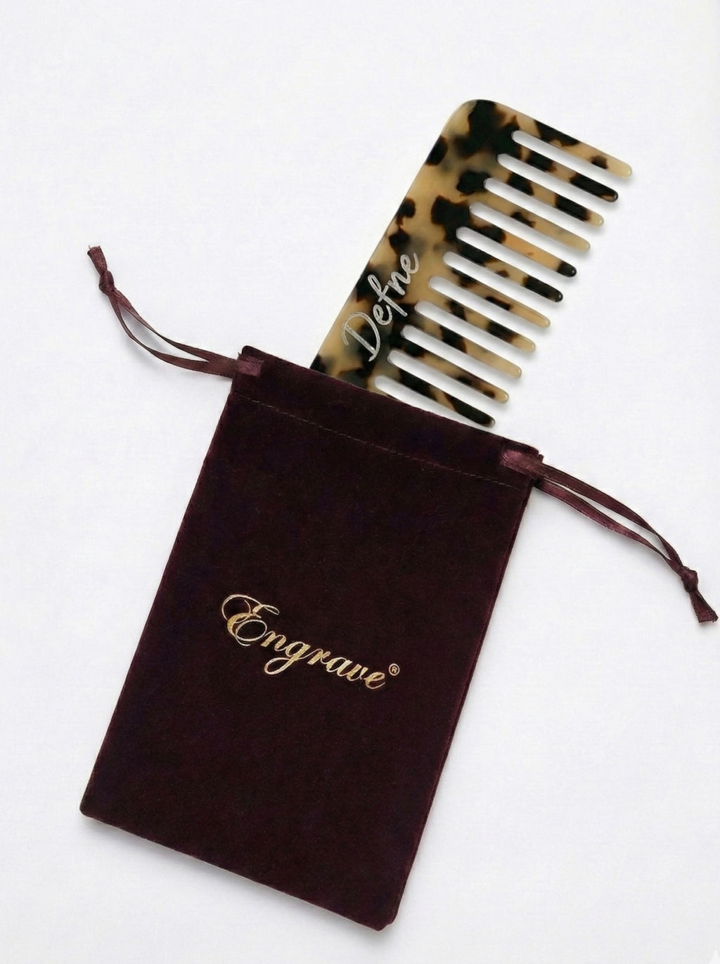 Leopard Comb Ivory Leopard Comb – Engrave