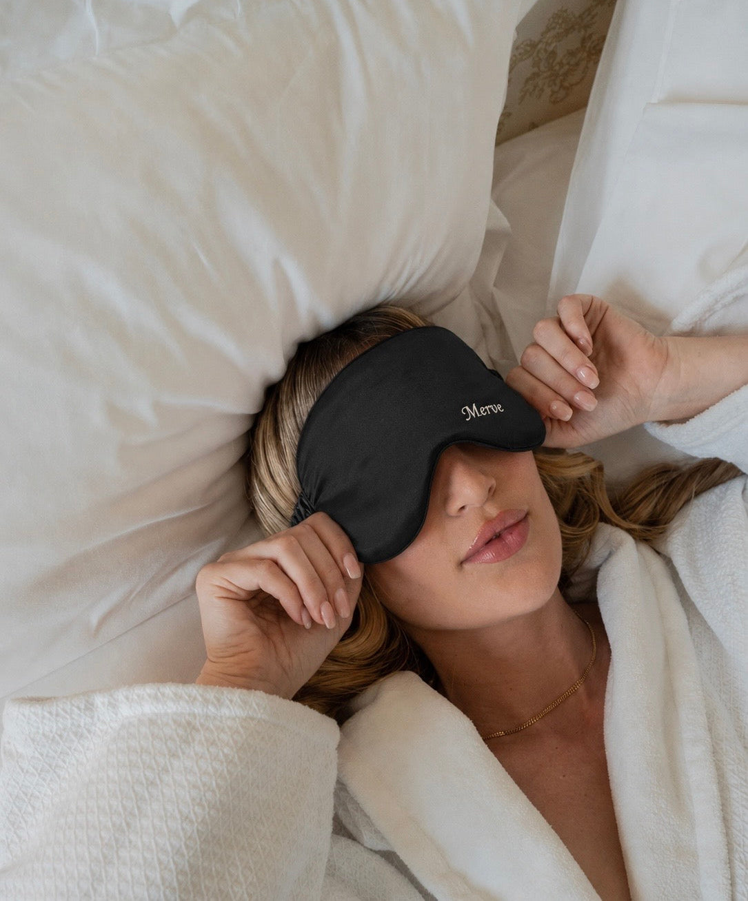 Midnight Satin Sleep Mask
