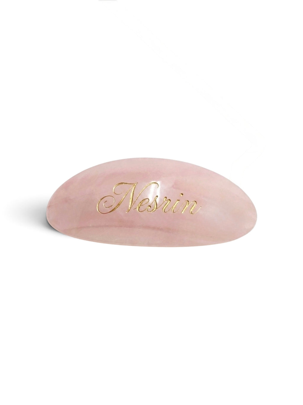 Rose Quartz Barrette