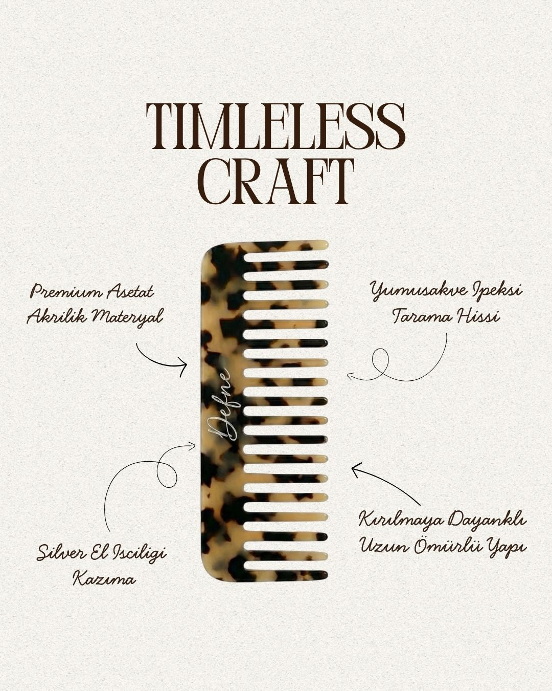 Leopard Comb Ivory Leopard Comb – Engrave