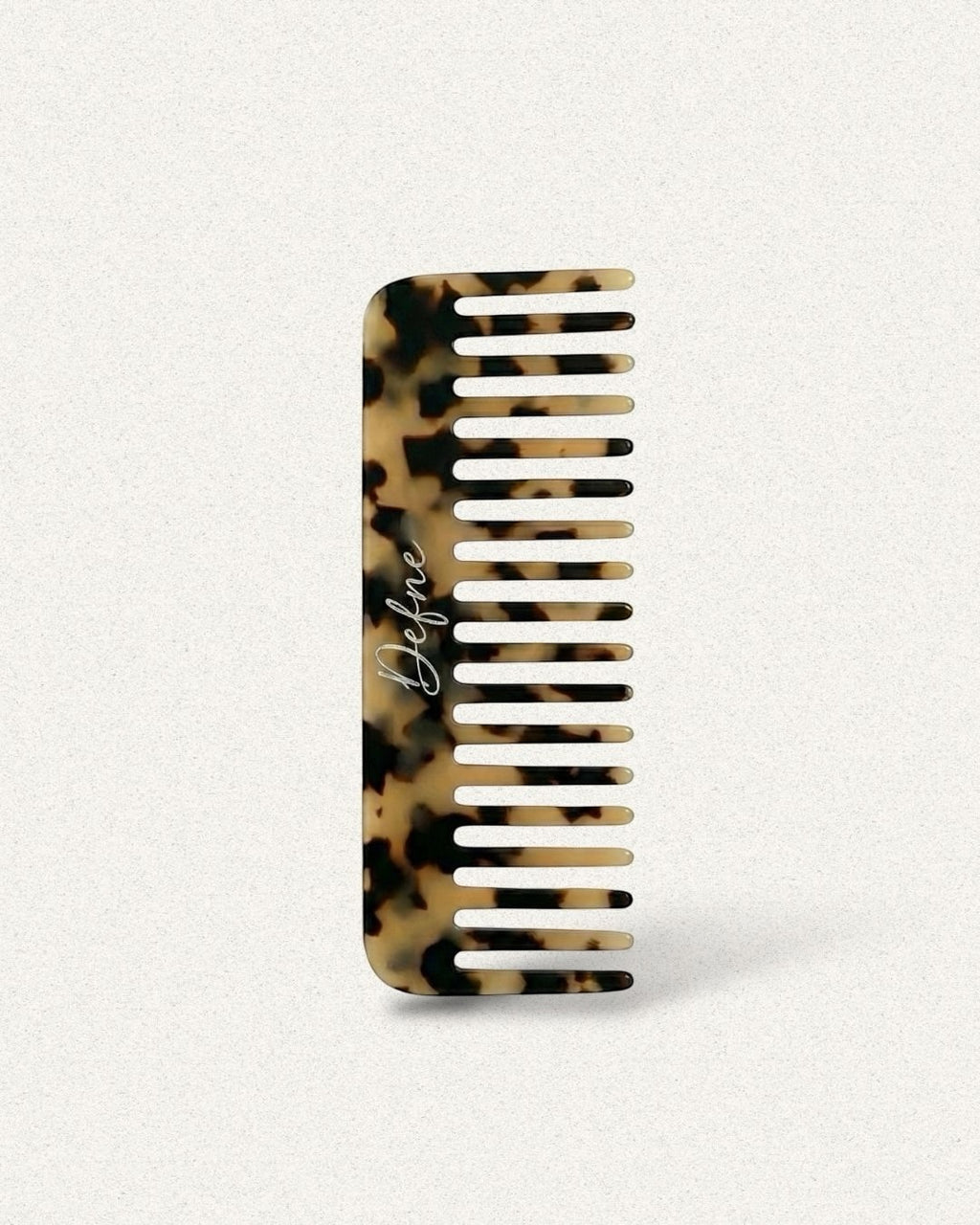 Ivory Leopard Comb