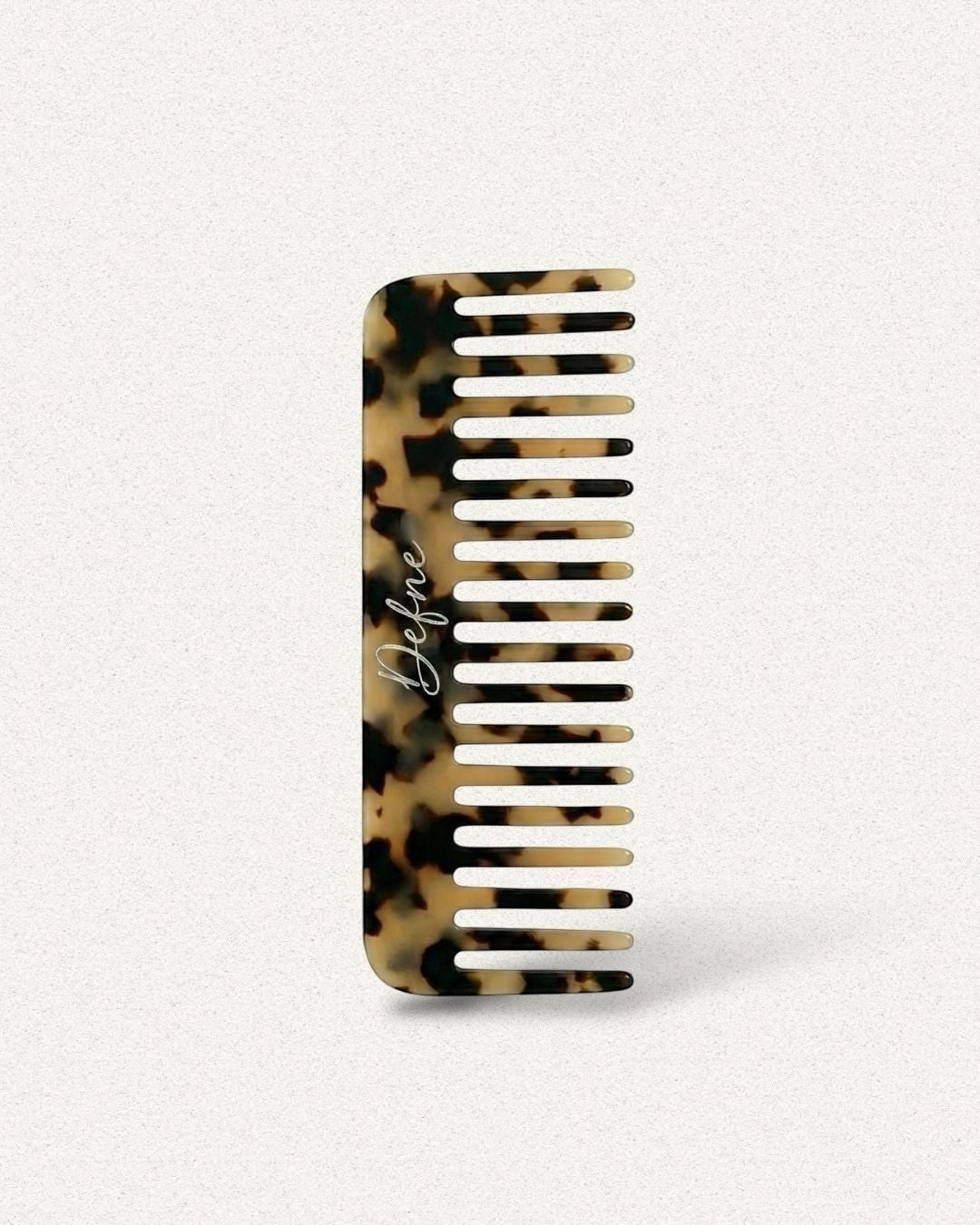 Ivory Leopard Comb