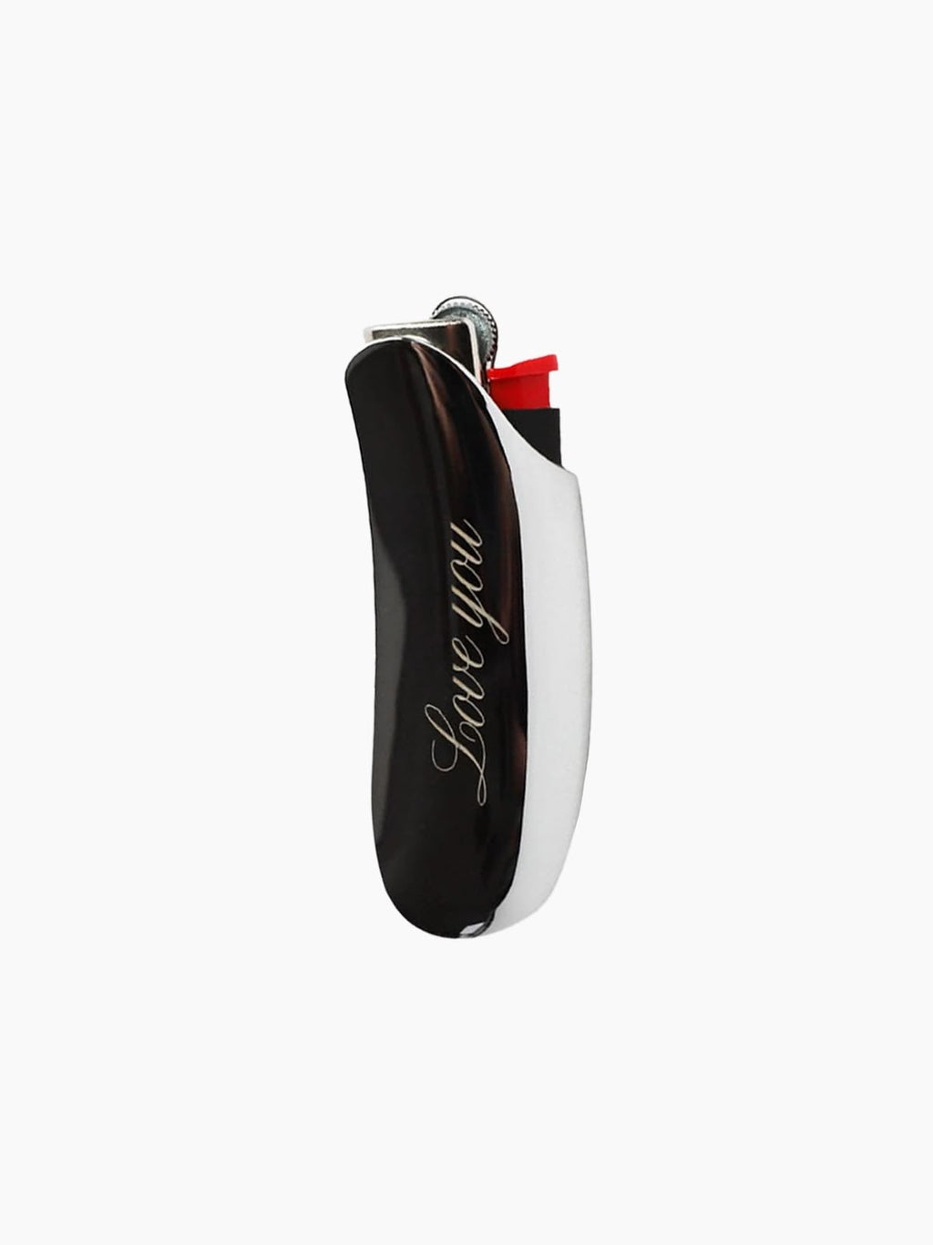 Engraved Silver Lighter