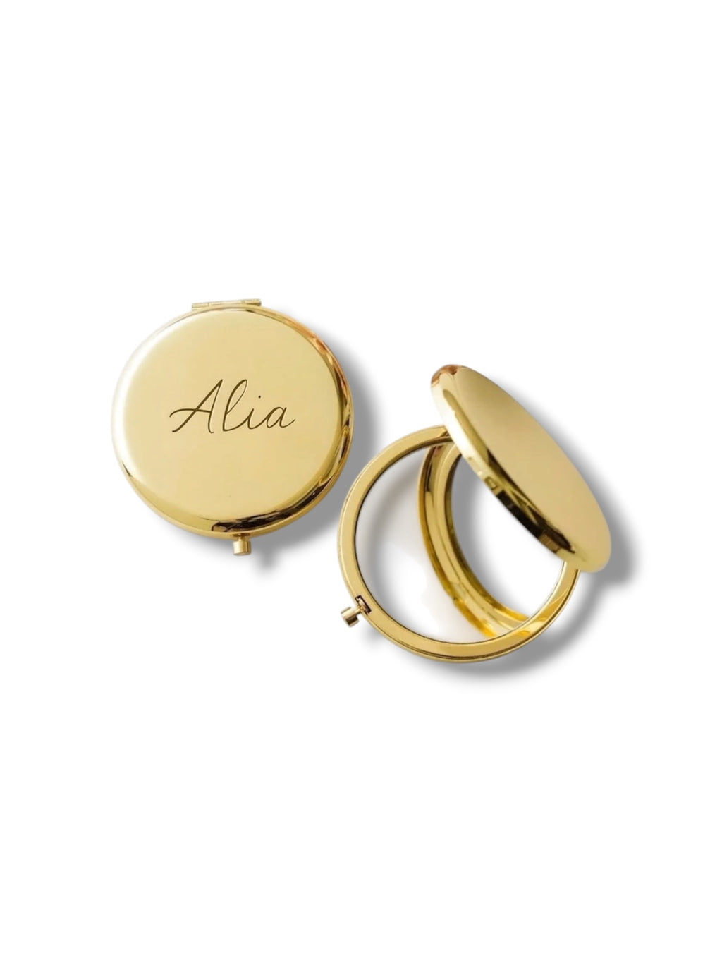 Gold Compact Mirror
