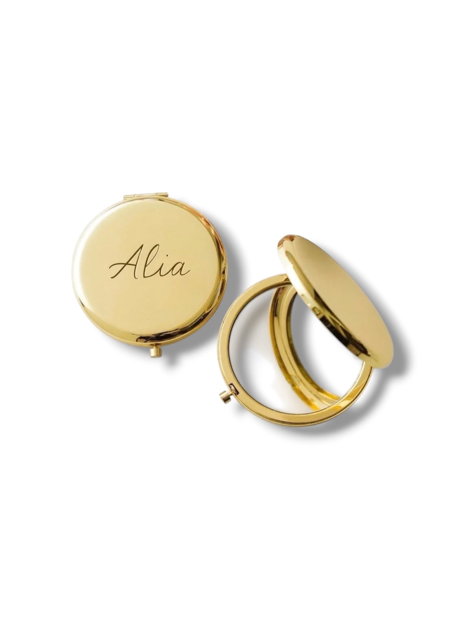 Gold Compact Mirror