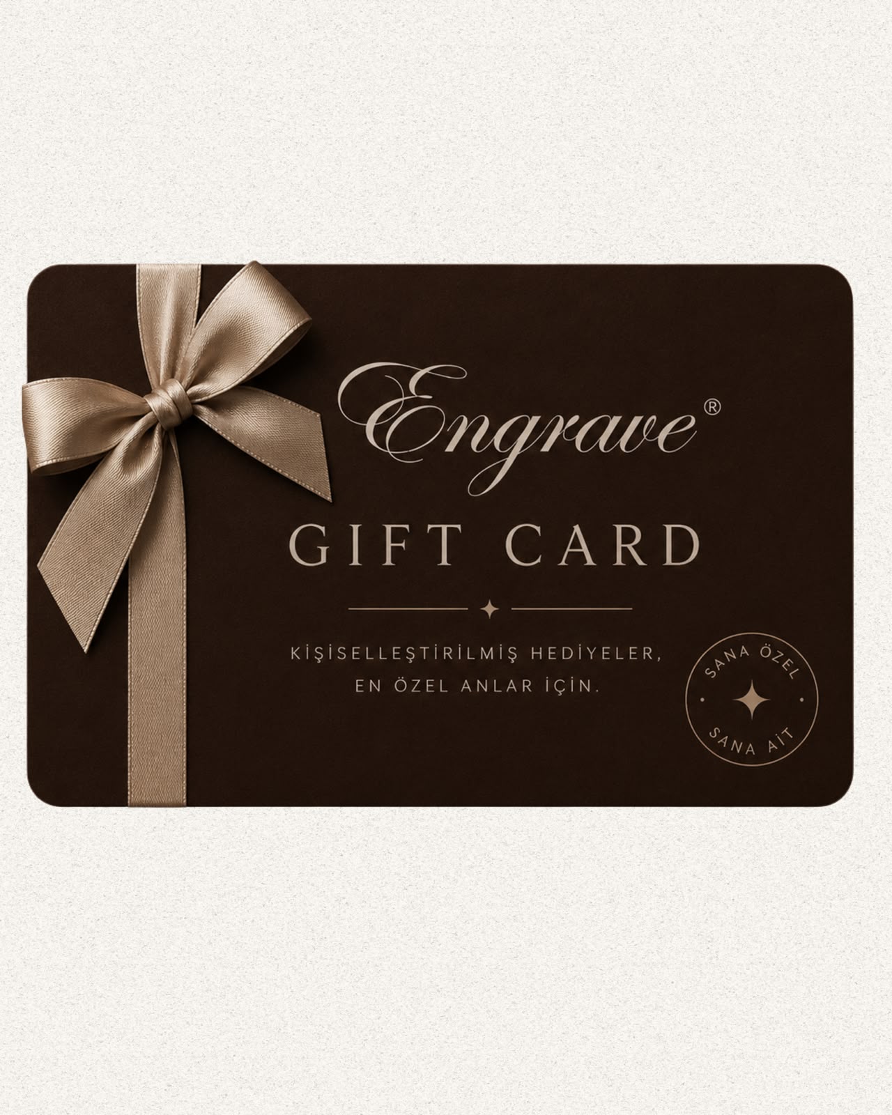 Engrave Gift Card